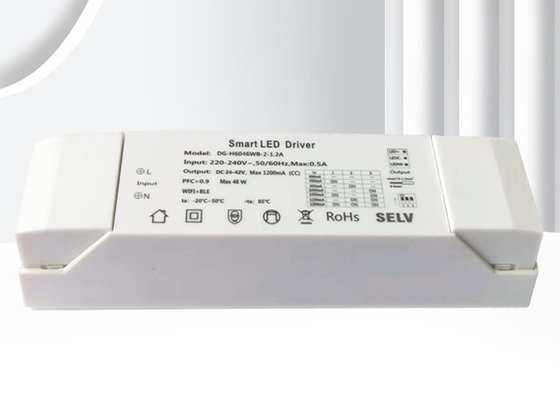 32W-48W 색상 조정 디밍 전원 공급 장치 WIFI/Bluetooth/Zigbee Graffiti