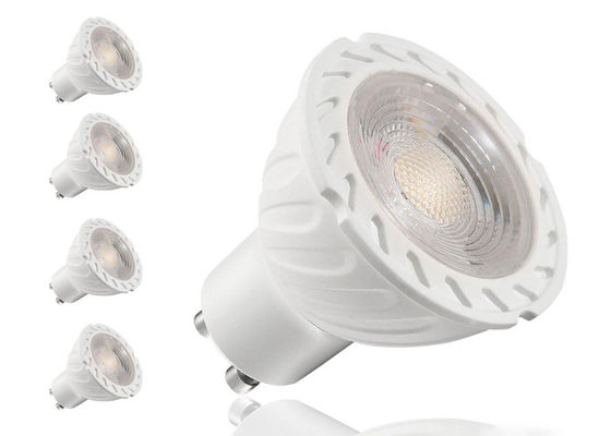 7W 디 밍이 가능한 GU10 MR16 COB LED 스포트라이트 전구 따뜻한 차가운 흰색