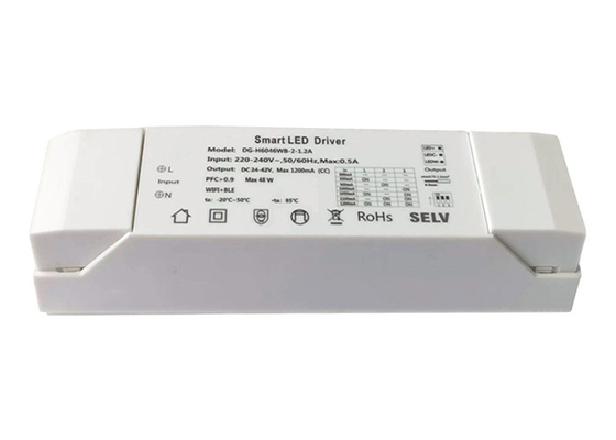32W-48W 색상 조정 디밍 전원 공급 장치 WIFI/Bluetooth/Zigbee Graffiti