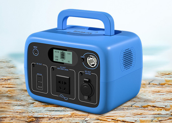 휴대용 야외 전원 공급 장치 300W AC 출력 전원 300Wh 용량 야외 캠핑 스톨 에너지 저장 전원 공급 장치