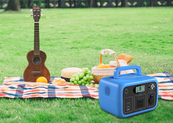휴대용 야외 전원 공급 장치 300W AC 출력 전원 300Wh 용량 야외 캠핑 스톨 에너지 저장 전원 공급 장치